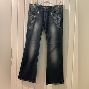 Trinity Ranch bling jeans size 17 NWT